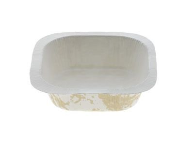 NP-01 Pişirilebilir Karton Gıda Kabı 125*125 H:33 mm.