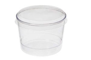 TATLI KASESİ 200 CC (VERRINE) KAPAKLI