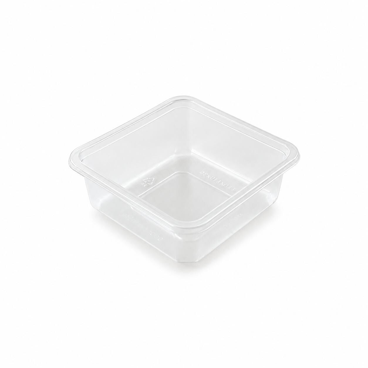 ORG-502 ŞEFFAF PP 110X110 MM. H:35 GIDA KABI