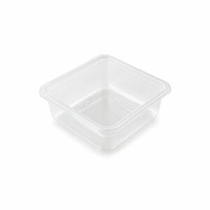 ORG-502 ŞEFFAF PP 110X110 MM. H:35 GIDA KABI